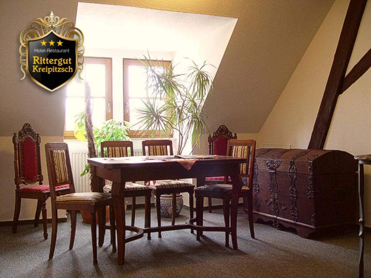 Hotel Und Restaurant Rittergut Kreipitzsch Naumburg  Esterno foto